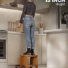 Acacia Wood Step Stool by FANATU Office Furniture-3