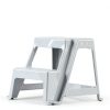 Gracious Living 2 Step Stool Plastic Home-7