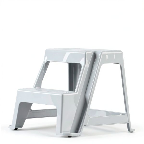 Gracious Living 2 Step Stool Plastic Home-7