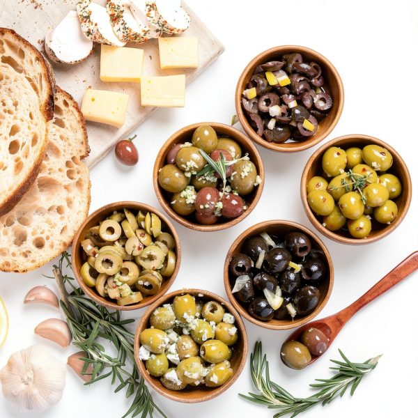 Snacktery Green Olives 19oz Kosher Gourmet-3