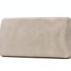 Pinmoco Upholstered Headboard Modern Fabric Queen Off White-0
