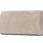 Pinmoco Upholstered Headboard Modern Fabric Queen Off White-0