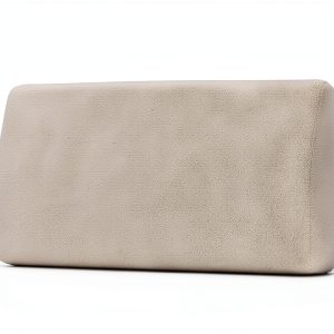 Pinmoco Upholstered Headboard Modern Fabric Queen Off White-0