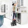 Ligebul Folding Step Stool Plastic Modern Office-8