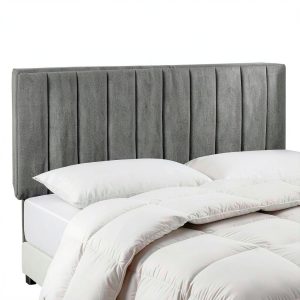 Hearth Harbor Headboard Modern Microfiber Wall Mount King-0