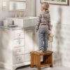 Acacia Wood Step Stool by FANATU Office Furniture-4