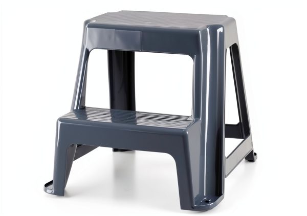 Gracious Living 2 Step Stool Plastic Home-0