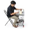 CPRO-800LP Portable Work Chair Ergonomic for Adults-13