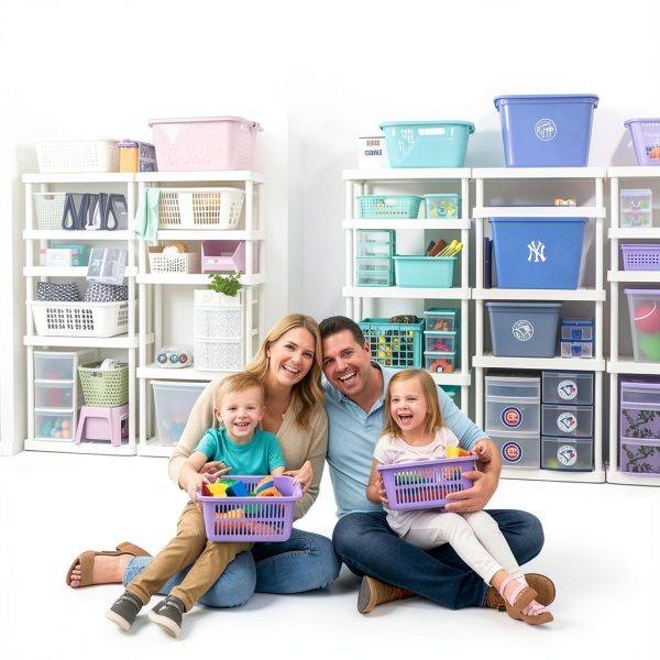Gracious Living 2 Step Stool Plastic Home-4