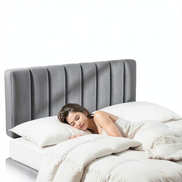 Hearth Harbor Headboard Modern Microfiber Wall Mount King-7