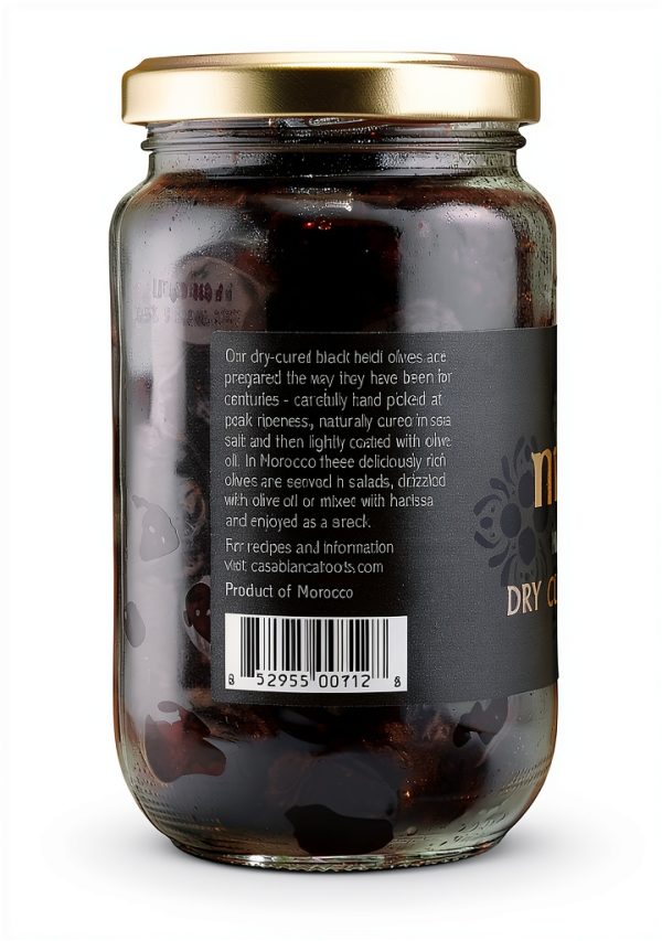 Mina Black Dry Cured Olives Healthy Snack Keto Friendly-2