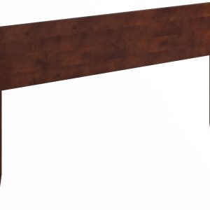 AFI Orlando Headboard Solid Hardwood Easy Assembly Walnut-0