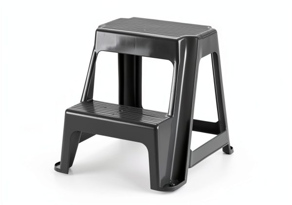 Gracious Living 2 Step Stool Plastic Home-5