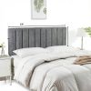 Hearth Harbor Headboard Modern Microfiber Wall Mount King-1