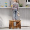 Acacia Wood Step Stool by FANATU Office Furniture-7