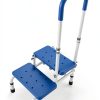 Platinum Health Adjustable Step Stool White-2