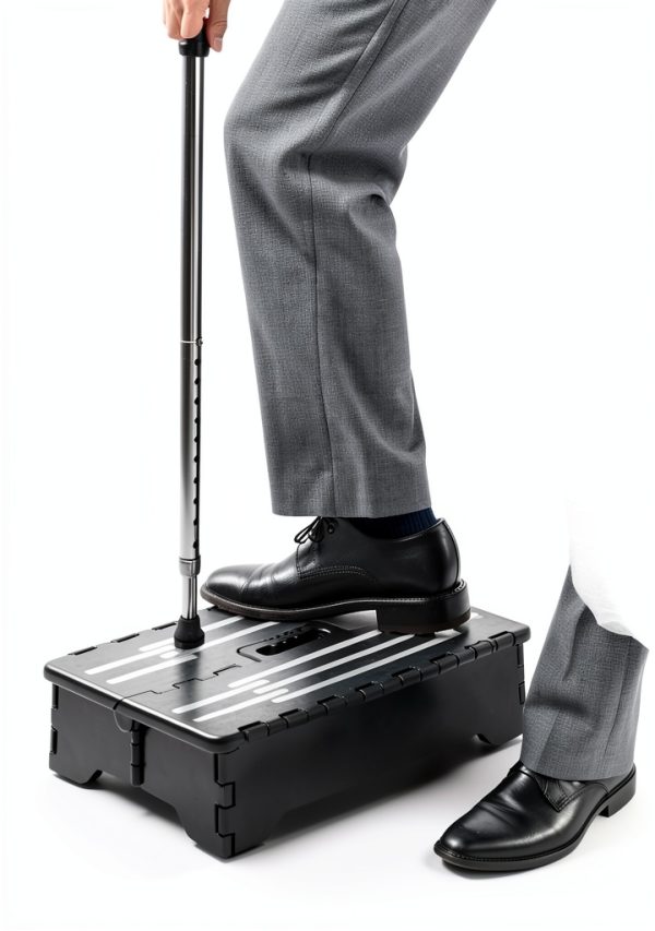 North American Health Folding Step Stool Plastic-1