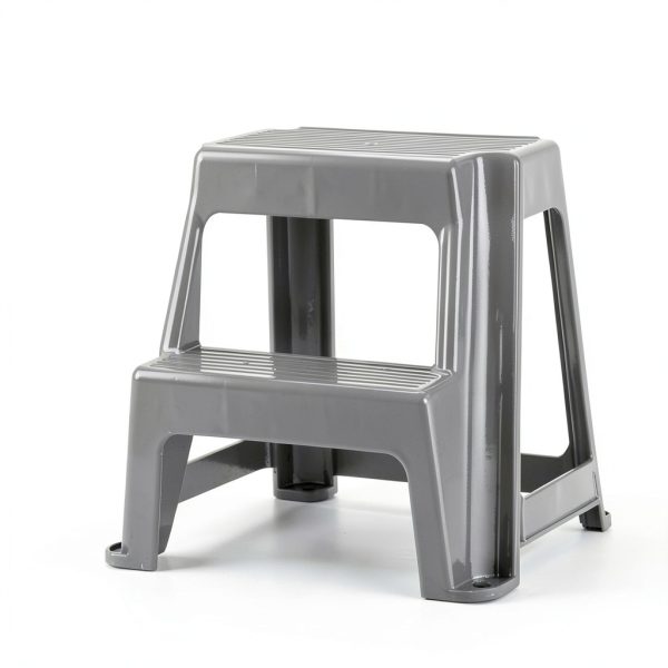 Gracious Living 2 Step Stool Plastic Home-2