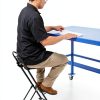 CPRO-800LP Portable Work Chair Ergonomic for Adults-17