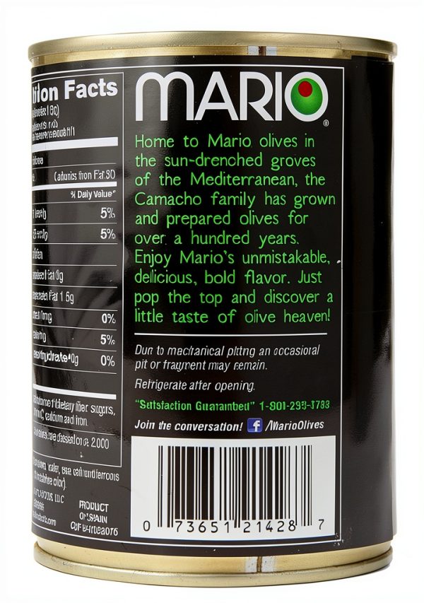 Mario Camacho Foods Black Condiment Olives 72 Ounce-3