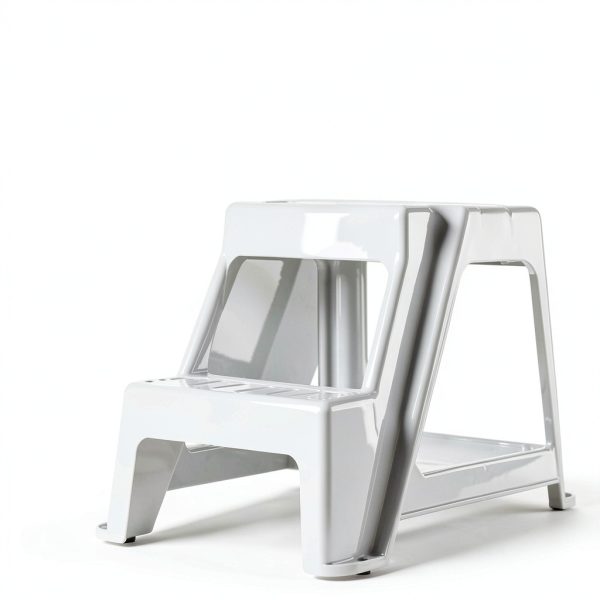 Gracious Living 2 Step Stool Plastic Home-3