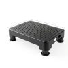 CHIKILLA Adjustable Step Stool Polypropylene Black-1