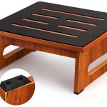 Wooden Step Stool QIANBAIYI Modern for Seniors-0