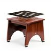 Natree Wooden Step Stool Non Slip Brown 5.5-11.8in-8