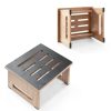 Natree Wooden Step Stool Non‑Slip for Adults-1