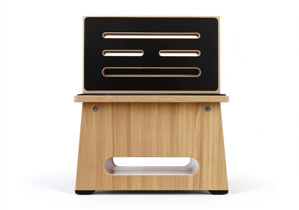 Natree Wooden Step Stool Non‑Slip for Adults-5