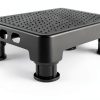 CHIKILLA Adjustable Step Stool Polypropylene Black-0