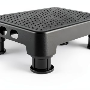 CHIKILLA Adjustable Step Stool Polypropylene Black-0