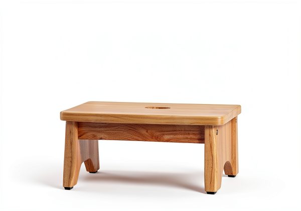 Natree Wooden Step Stool Heavy Duty Non Slip-6