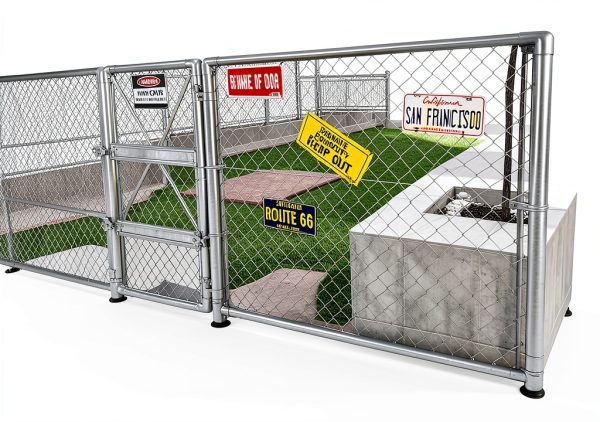 Stainless Steel Chain Link Fence Gate Corners DOOTOO Elbow 1-3/8" Pipe-6