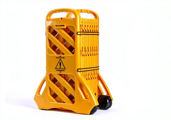Alpine Commercial Safety Barriers 13 Foot Expandable Mobile Barricade-5