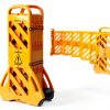 Alpine Commercial Safety Barriers 13 Foot Expandable Mobile Barricade-0