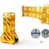 Alpine Commercial Safety Barriers 13 Foot Expandable Mobile Barricade-3