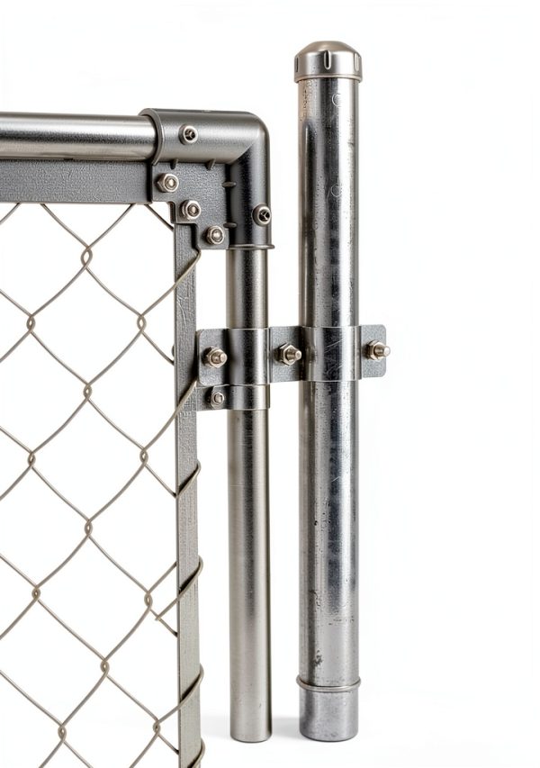 Stainless Steel Chain Link Fence Gate Corners DOOTOO Elbow 1-3/8" Pipe-4