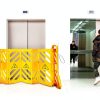 Alpine Commercial Safety Barriers 13 Foot Expandable Mobile Barricade-6
