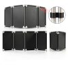 Safety Barricade 4 Panels 7.8FT Black Foldable Security Gate by ACTREY-3