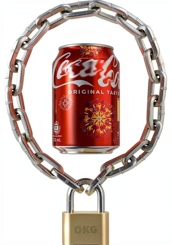Security Chain OKG 2ft 1/4" Thick Outdoor Gate Chain Silver Anti-Cut-5