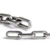 Security Chain OKG 2ft 1/4" Thick Outdoor Gate Chain Silver Anti-Cut-3