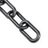 Plastic Chain Barrier Black 2-Inch Link 10ft Mr. Chain Safety Barrier-0