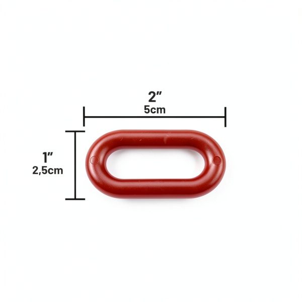 FlexiLink Plastic Chain by Insel – 2" UV Link, 10‑Ft Red White Blue-5