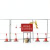 PATIKIL Black Plastic Chain, 10 ft 6mm Safety Barrier Chain for Crowd Control, Queue Line, Parking, Fence, Gate, Concert, Construction Site and Decoration-4